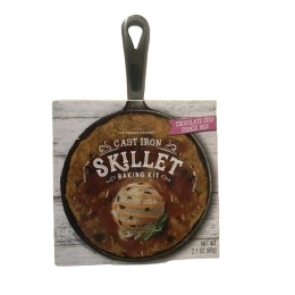 The‎ Modern Gourmet CAST IRON SKILLET Baking Kit - 5" Chocolate Chip Cookie Kit - Picture 1 of 7